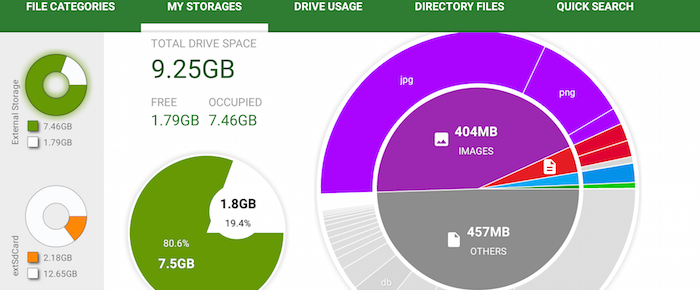 How to view and clean storage on Android